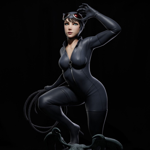 Женщина кошка catwoman Бетмен Batman Коллекционная Фигурка Аниме