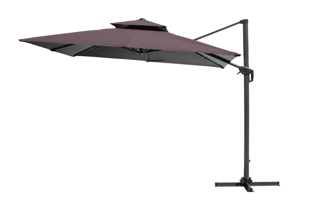 Зонт Килт (коричневый), 1 уп. арт.KUM-818 "Garden story"