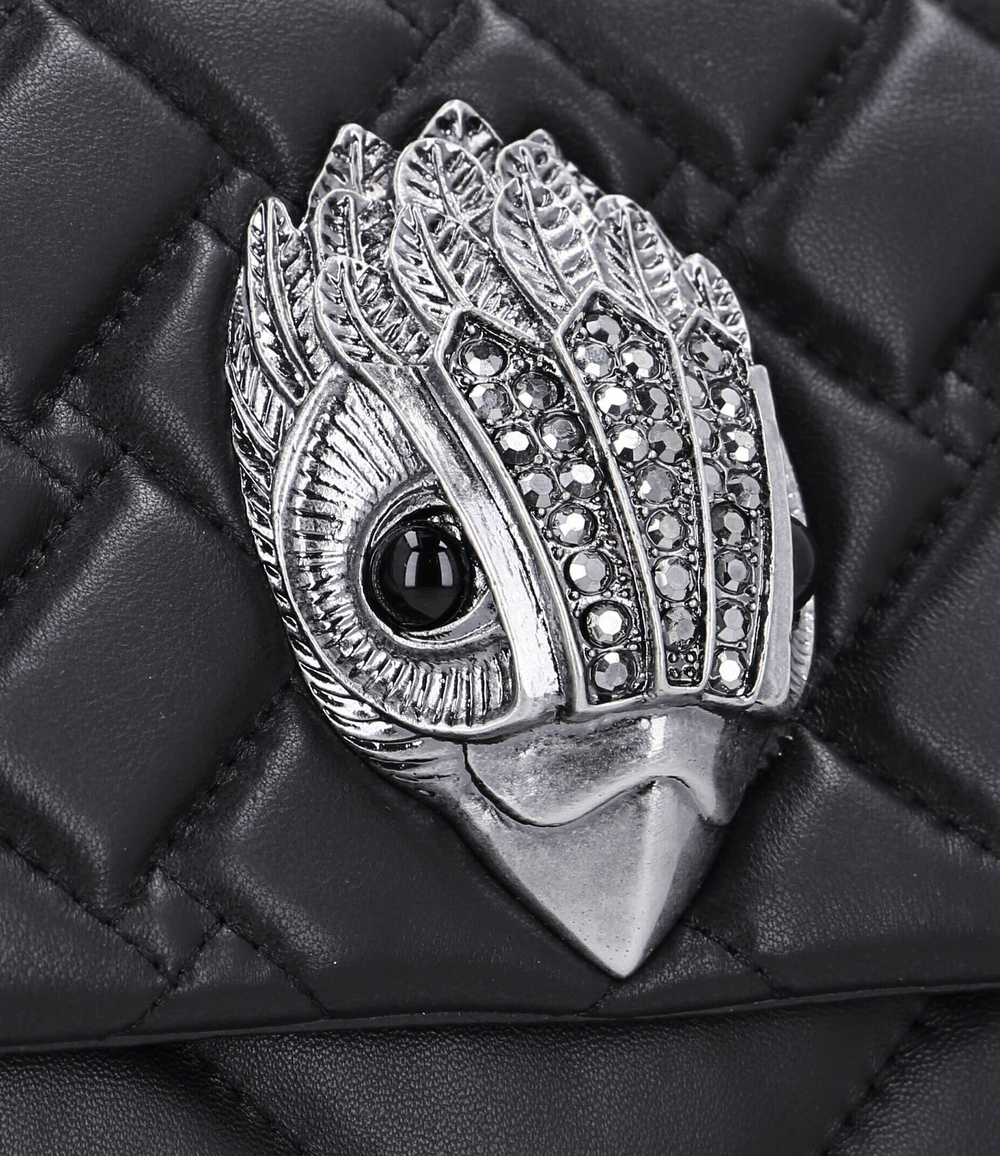 кожаная сумка через плечо kensington Kurt Geiger - черный(1100500109)