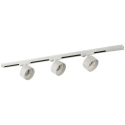 Комплект ЭРА TR71-SET3-GX53-WH трековых светильников однофазных 3 шт под лампу с шинопроводом 80 см белый | Комплекты трековой системы