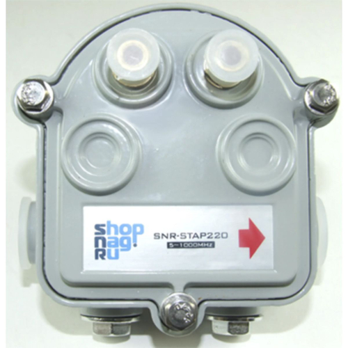 Ответвитель субмагистральные делители SNR предназначены для разтральный SNR-STAP411 на 4 отвода
