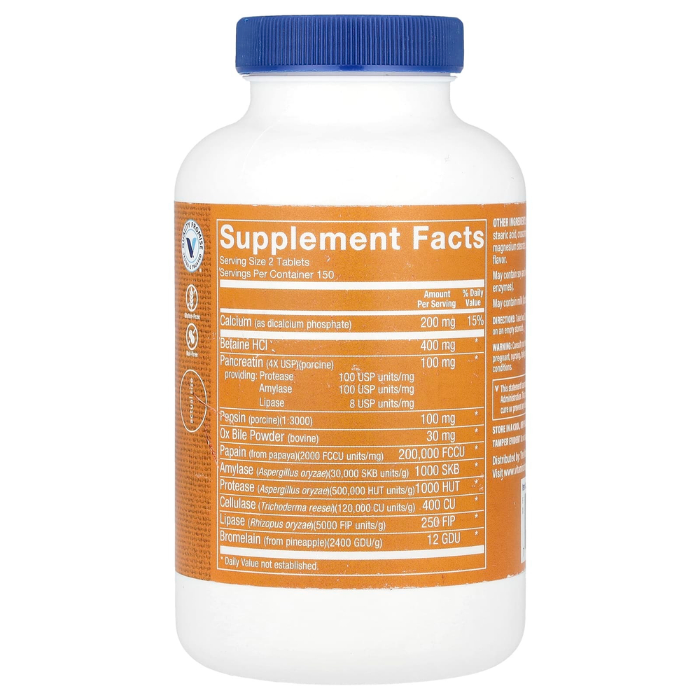 The Vitamin Shoppe, Мультиэнзим, 300 таблеток