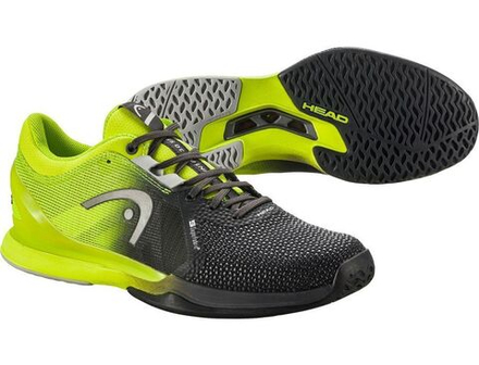 Женские Кроссовки теннисные Head Sprint Pro 3.0 SF Women - black/lime