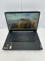 Ноутбук игровой Lenovo ideapad Gaming 3 15ARH05 15.6"/AMD Ryzen 5 4600H/RAM 8GB DDR4/256GB SSD/NVIDIA GeForce GTX 1650 4GB/1920х1080/IPS 120Hz/DOS/Подсветка кл-ры: LED/Цвет черный. Состояние: B1