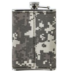 GAEM Набор из 5-ти предм.: фляжка 250 мл, 2 стопки 50 мл, вилка, ложка, L21,5 W17 H4 см