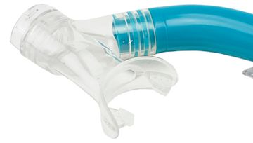 Трубка Mares Sahara Dry Голубая