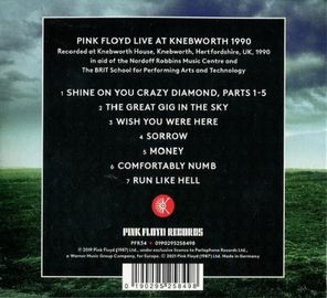 Pink Floyd / Live At Knebworth 1990 (CD)