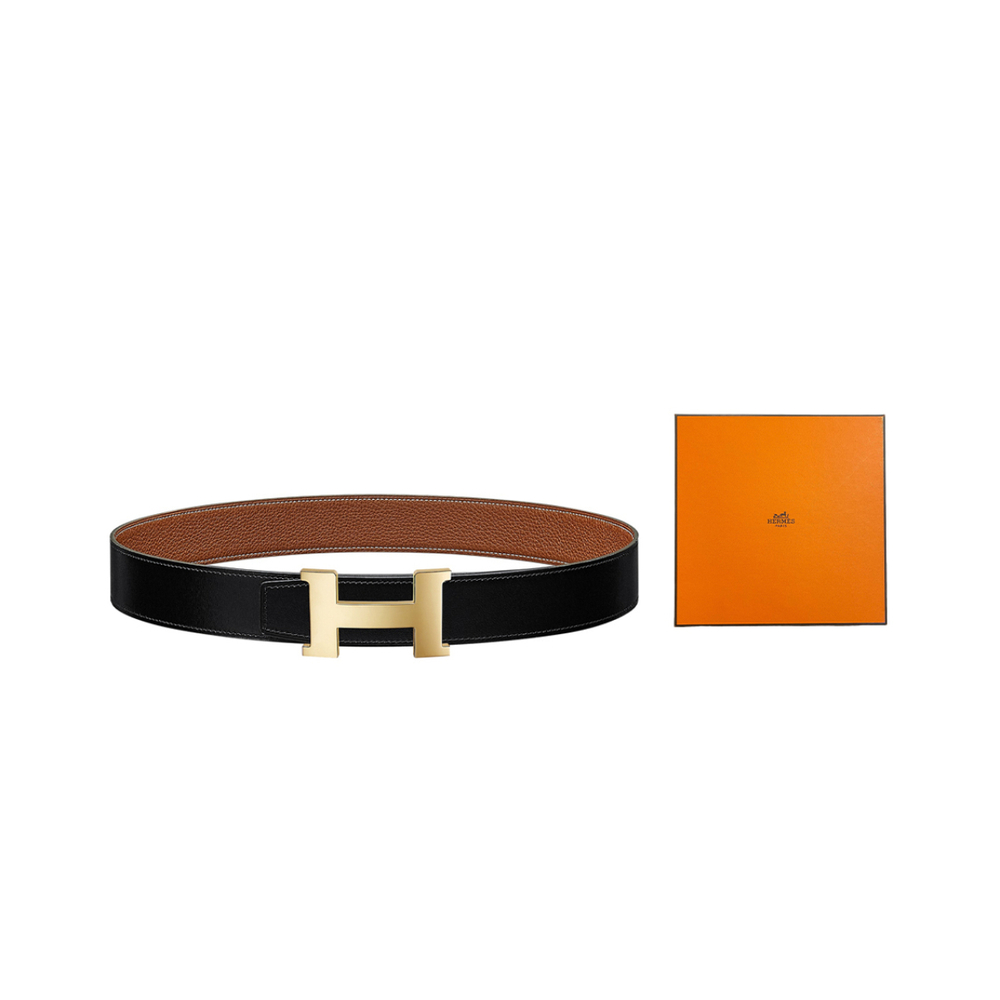 Пояс HERMES 3.8cm #, H074562CP2K-H077971CAAA0-