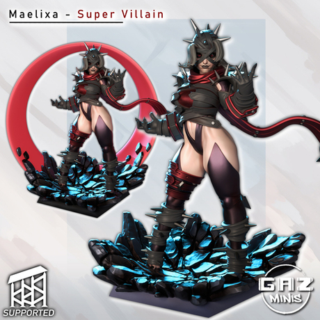 Миниатюра Maelixa - Super Villain 32-75мм