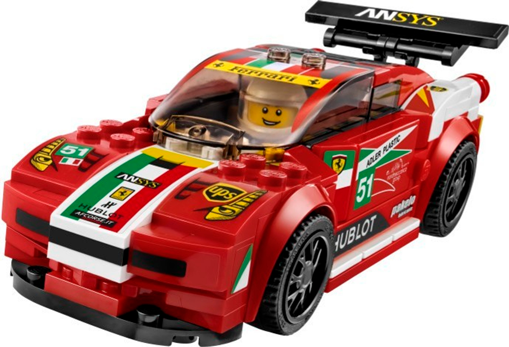 LEGO Speed Champions: Ferrari 458 Италия GT2 75908 — 1458 Italia GT2 — Лего Спид чампионс Чемпионы скорости