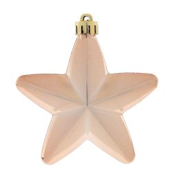 GAEM Набор из 6шт Украшение новогоднее "Звезда", L12,5 W2,5 H18,5 см