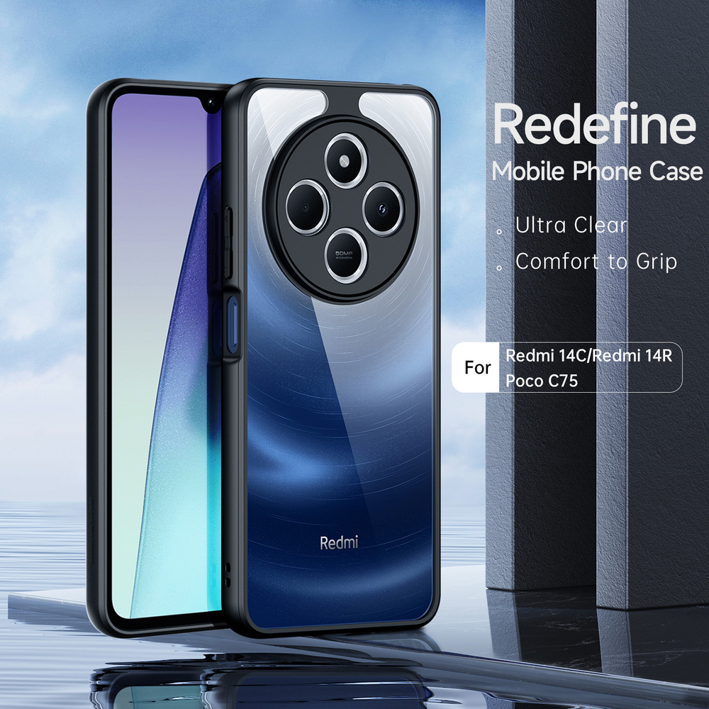 Защитный чехол от Dux Ducis для смартфона Xiaomi Redmi 14C, 14R, Poco C75, серия Aimo Series Case