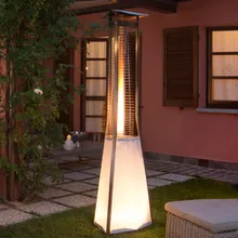 Уличный газовый инфракрасный обогреватель Siabs Kaliente LED с подсветкой (дистанционное управление)