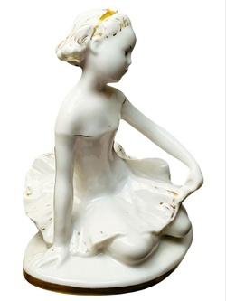 Фарфоровая статуэтка "Юная Балерина - Машенька" ЛФЗ