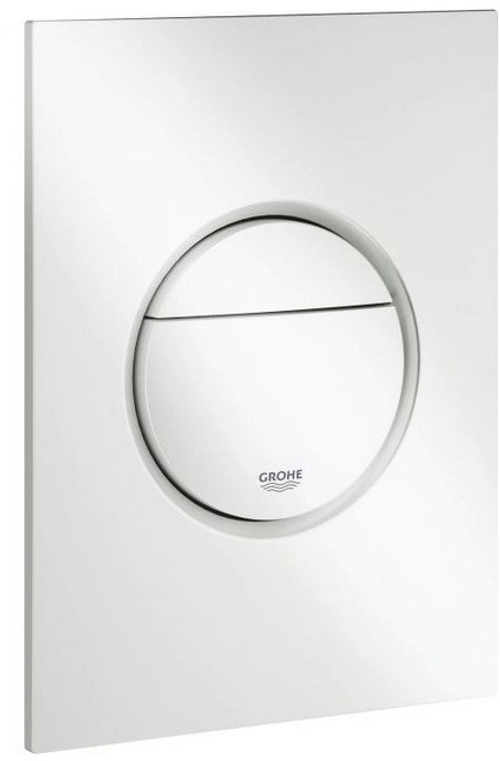 Панель смыва для унитаза GROHE Nova Cosmopolitan S, вертикальная, альпин-белый