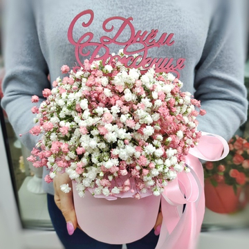 Композиция с гипсофилой