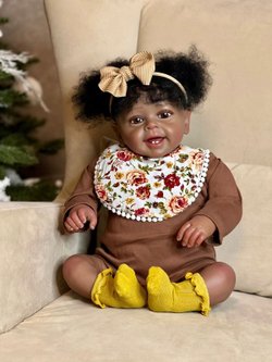 Кукла Реборн мягконабивная 60см в пакете (FA-204)