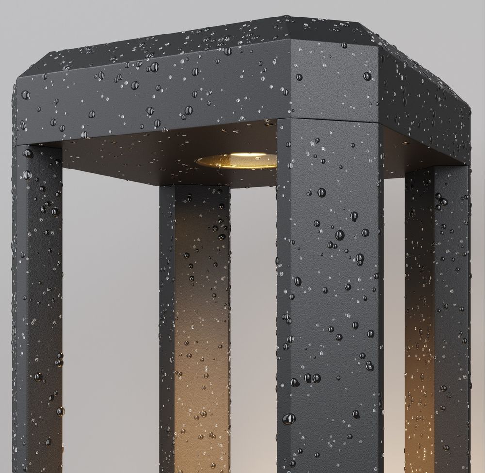 Светильник столбик ландшафтный 13вт 151x151x800мм