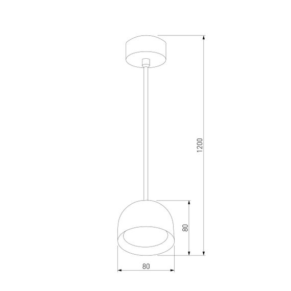 Подвесной светодиодный светильник Elektrostandard Uno 50261 LED a065705