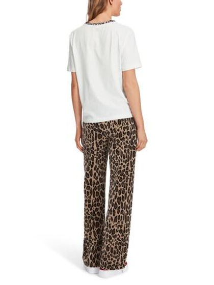 Marc Cain Футболка с абстрактным принтом