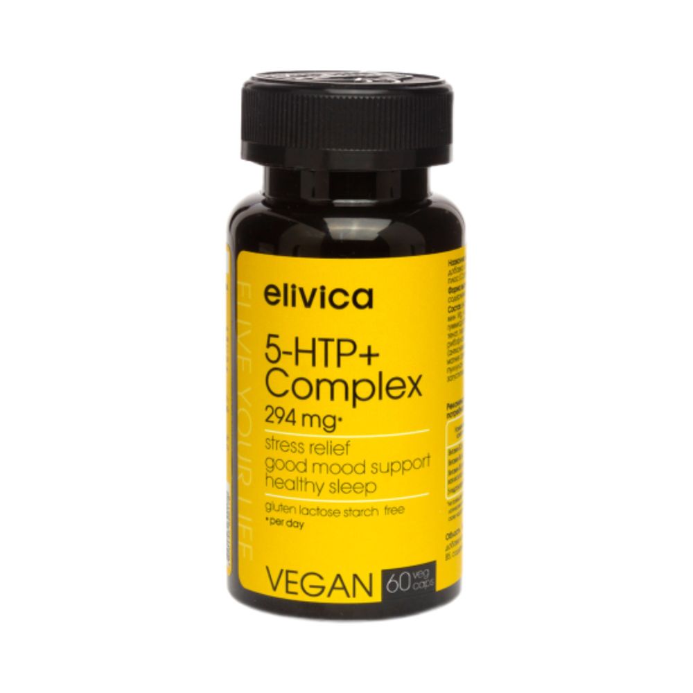 Биологически активная добавка к пище Комплекс 5-HTP плюс (Complex 5-HTP+) 60 капсул Биологически активная добавка к пище Комплекс 5-HTP плюс (Complex 5-HTP+) 60 капсул
