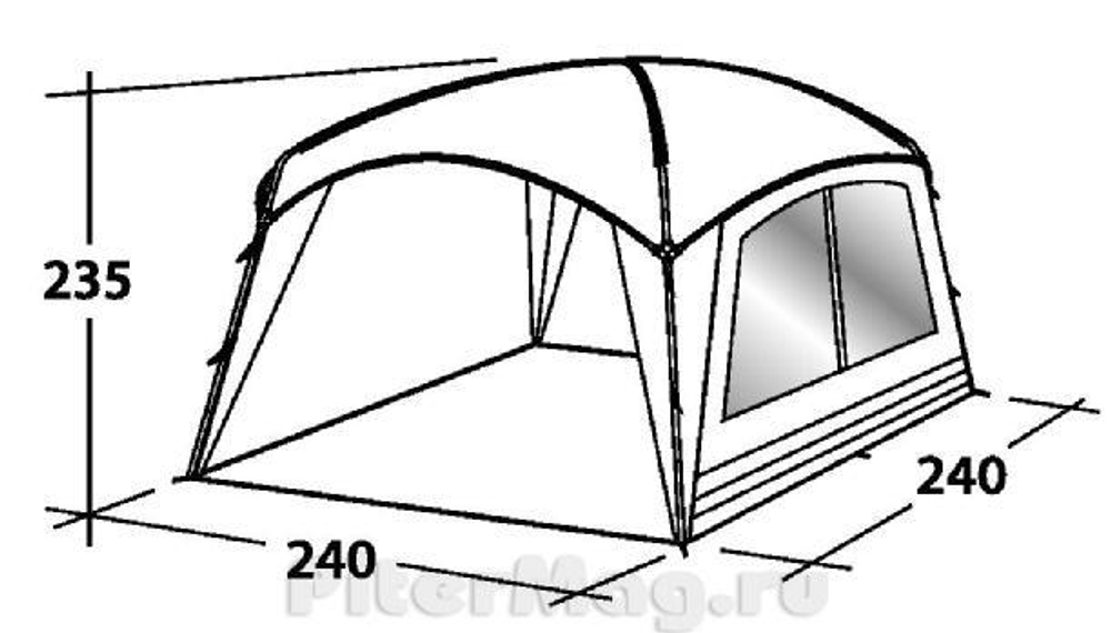 Outwell Superior Lounge Side Wall [110274]