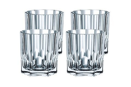 ASPEN - Набор стаканов 4 шт. низких 324 мл хрусталь (set 4 pcs)