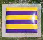 Надувная подушка «Солнечно-фиолетовая» для установки в грунт, 20×10×2 м