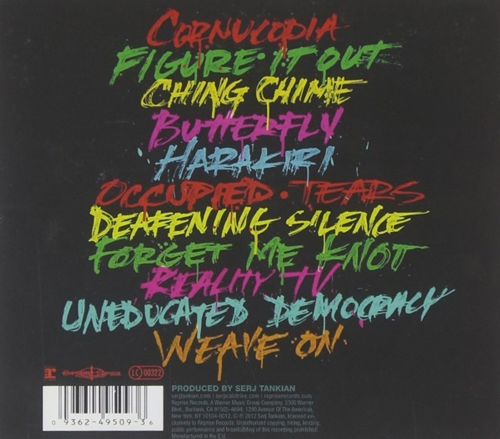 Serj Tankian / Harakiri (CD)