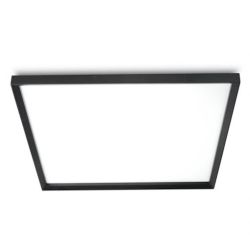 Светильник светодиодный ЭРА SPO-14-38-4K-BL 38Вт 4000К 588x588 матовый черный грильято | Светильники с внутренним драйвером