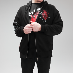 Зиппер “СЕРДЦЕ” OVERSIZE