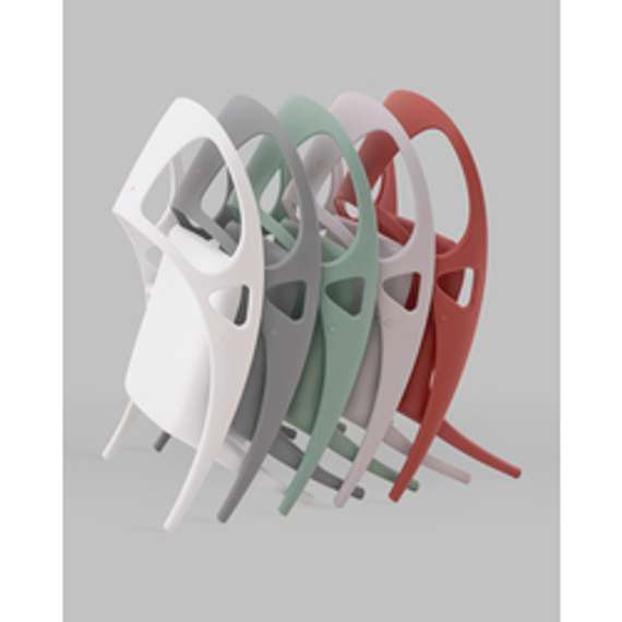 Стул складной Liara пластик нежно-зеленый