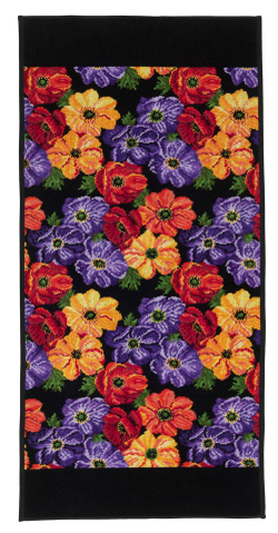 Полотенце 50x100 Feiler Irina 10 schwarz