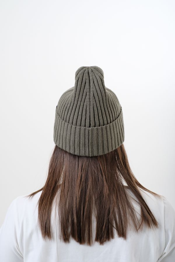 Шапка Ordinary Beanie Оливковая - фото 3