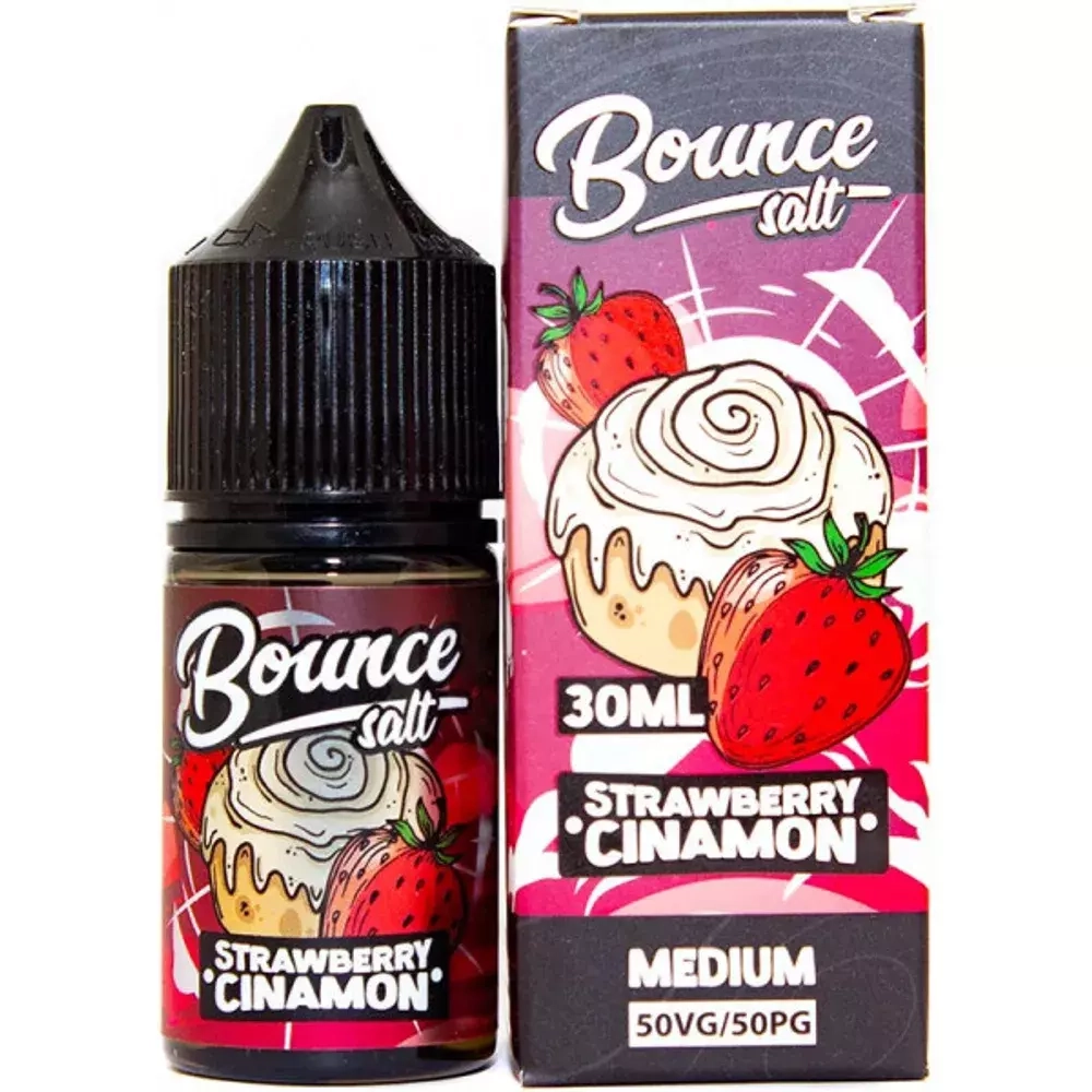Bounce Salt - Клубничный Синнабон (2% nic)