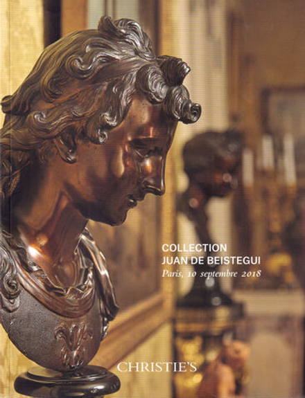 Каталог аукциона Christie's, Париж, Собрание Хуана де Бестиги от 10 сентября 2018 года