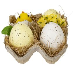 GAEM Изделие декоративное "Пасхальная композиция", L10 W10 H7,5 см
