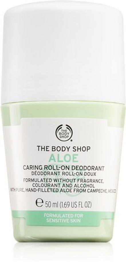 The Body Shop Aloe - роликовый дезодорант без запаха /   50  ml  / GTIN 5028197943349