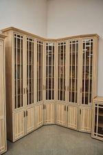 Бруно Шкаф завершающий для книг правый (350)