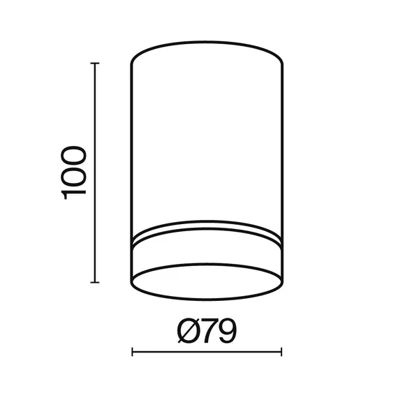 Потолочный светильник Орло / Orlo 9 Вт 4000 К 120° Technical c085cl-9w4k-w