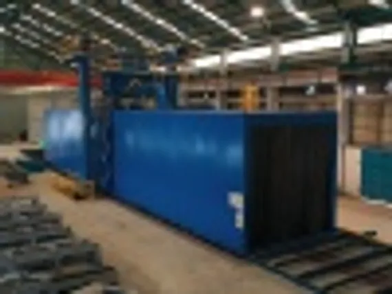 Дробеструйные установки для обработки и очистки балок серии INHGP/INHGB, INTEGRAL