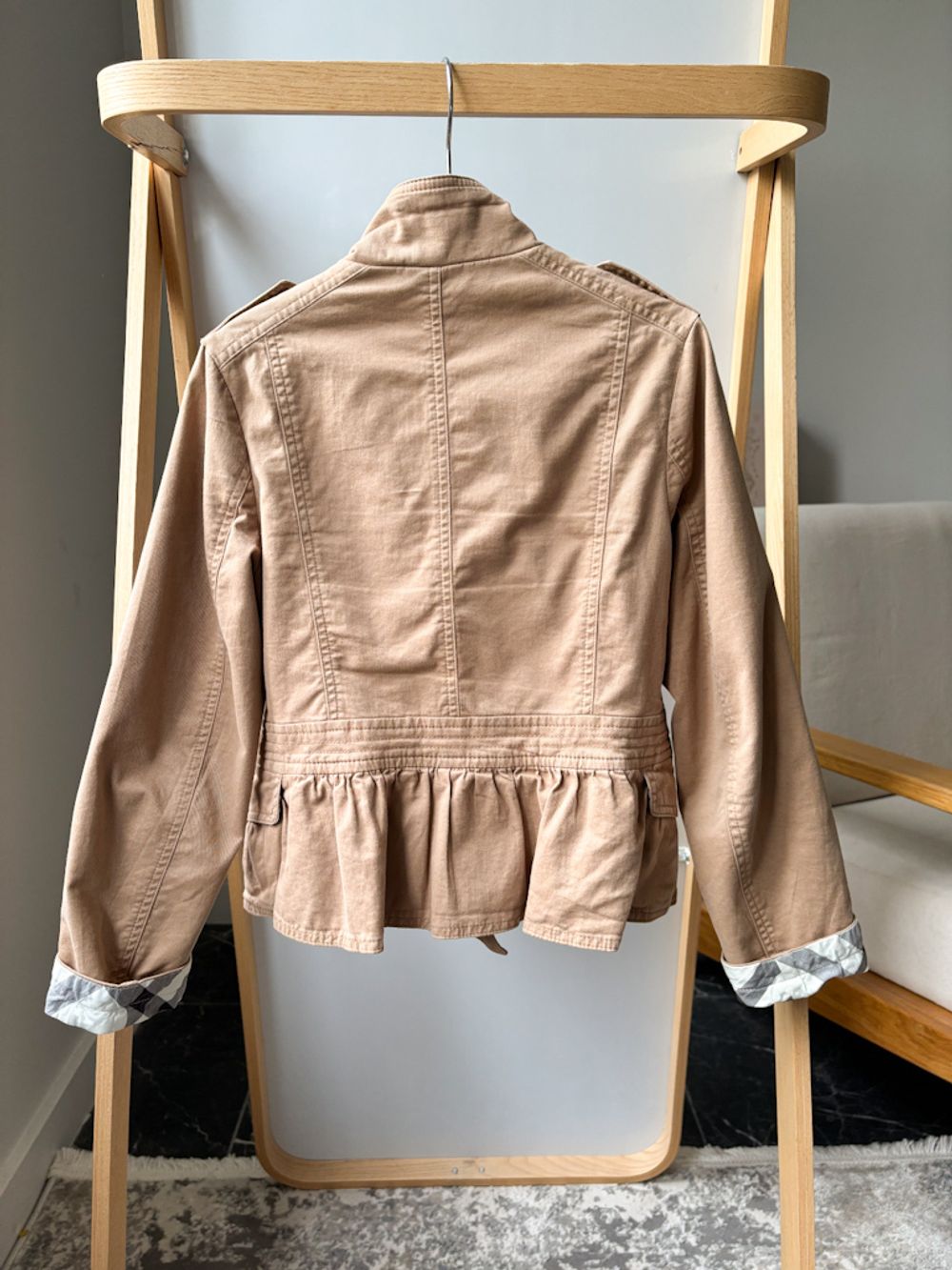 Хлопковая куртка-ветровка Burberry, 128