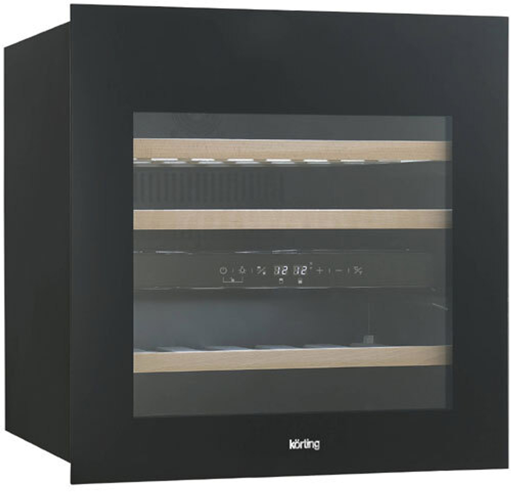 Встраиваемый винный шкаф Korting KFW 604 DB GN