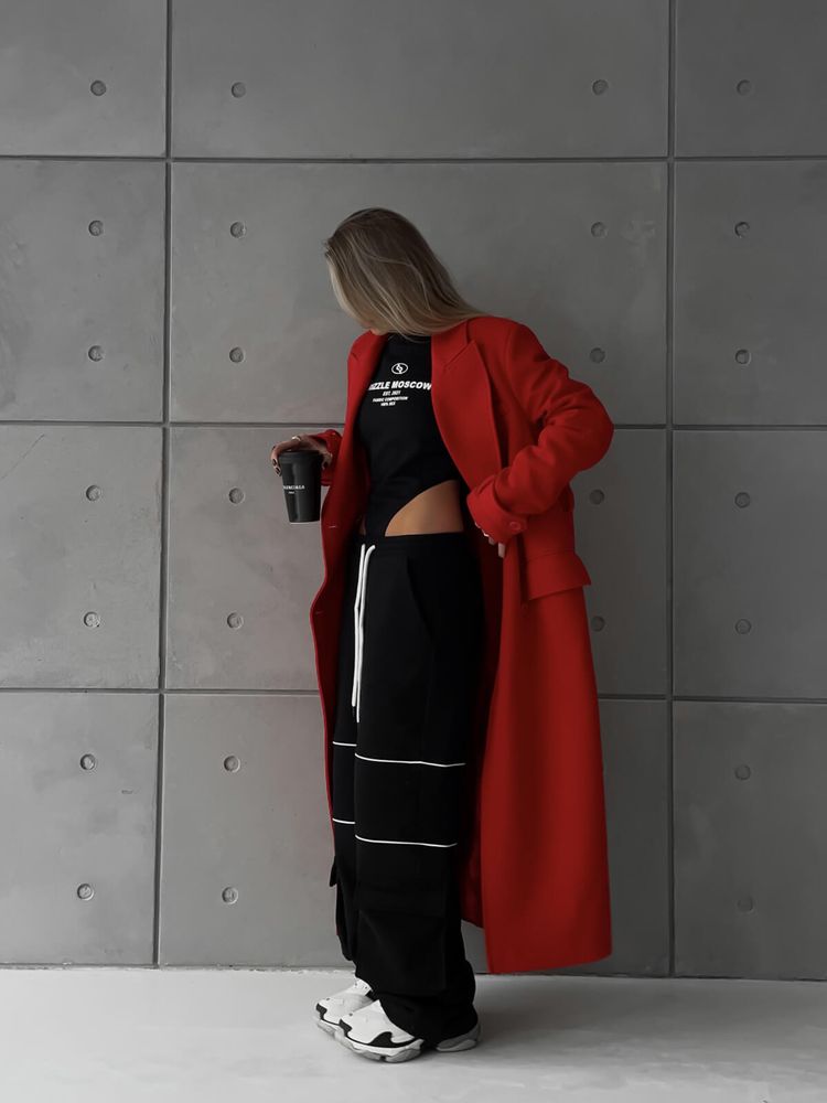 Пальто двубортное Ruby