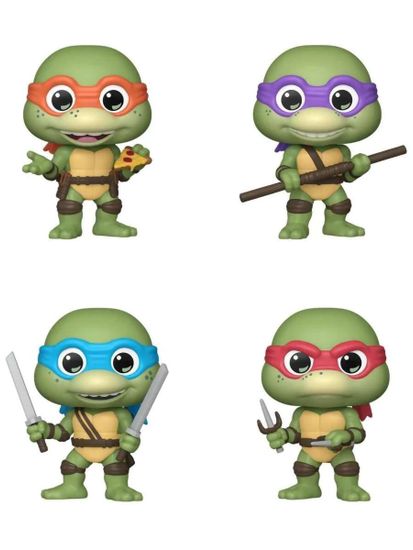 Фигурка Funko Minis TMNT 2 The Secret of the Ooze 1 штука (из 4) 92353 / Фигурка Фанко Минис по мотивам вселенной "Черепашки-нидзя"
