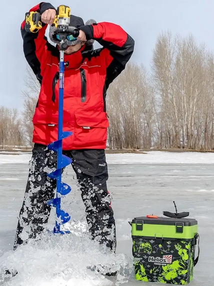 Комплект Шнек 150R для шуруповерта ELECTROSHTORM +адаптер АШ20ПС +молоточек Helios доп10