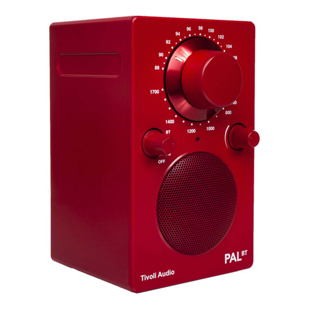 Tivoli PAL BT Красный [Red] — портативный радиоприемник с Bluetooth