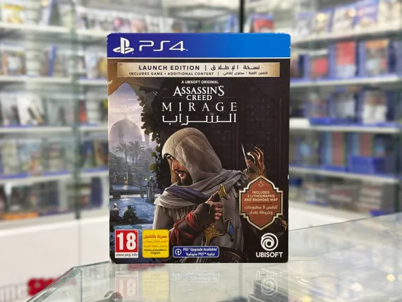 PS4 Assassins Creed Mirage Launch Edition Б/У (Русские субтитры) CUSA-40975