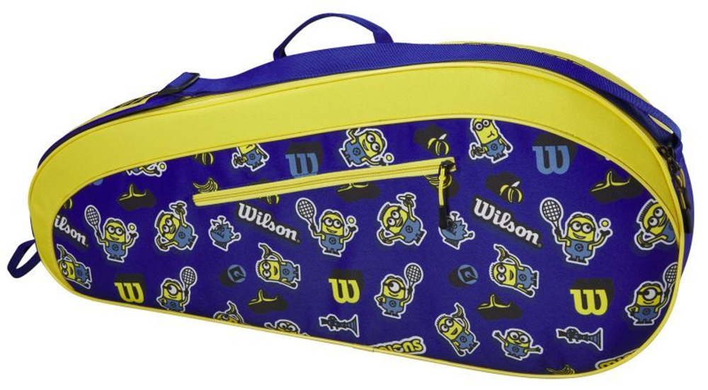 Сумка теннисная Wilson Minions V3.0 Team 3PK - blue/yellow