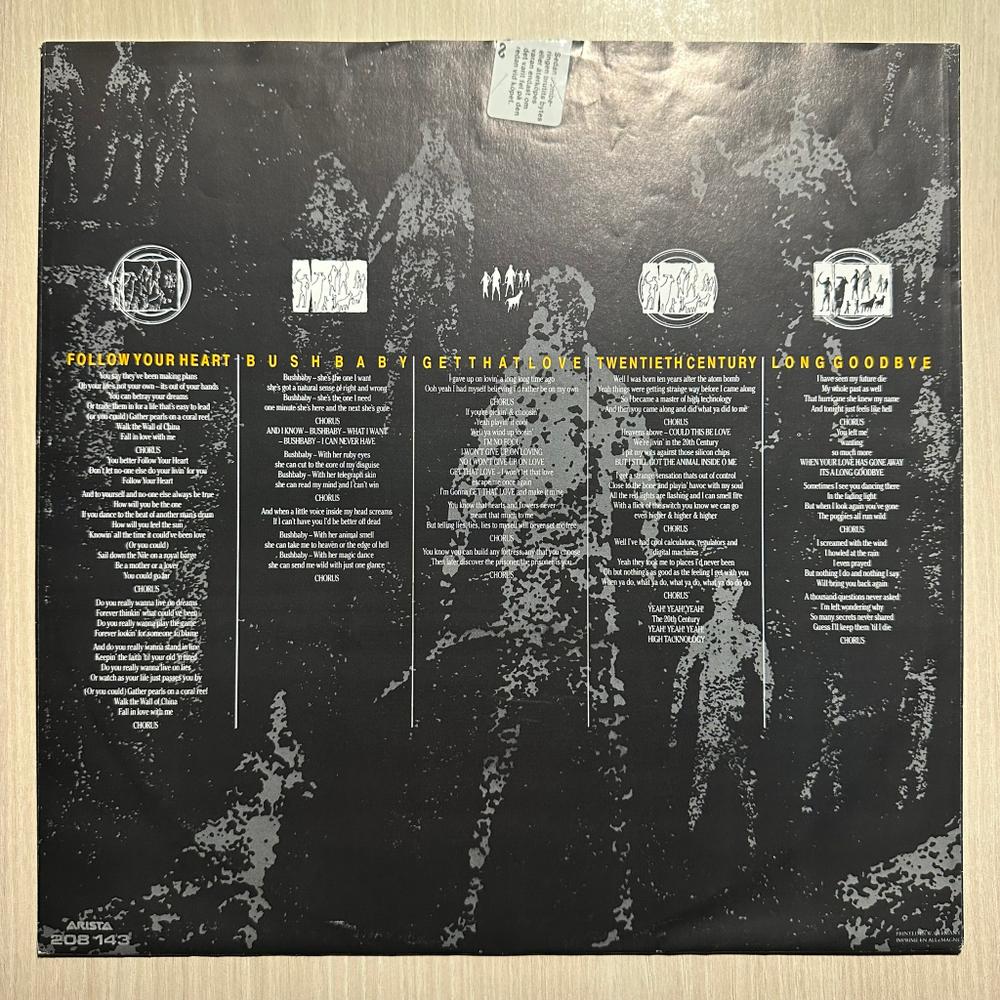 Thompson Twins - Close To The Bone (Европа 1987г.)